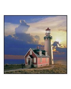 933-3663 Walthers Cornerstone HO Rock Point Lighthouse