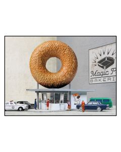 933-3835 Walthers Cornerstone N Hole-In-One Donut Shop