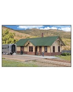 933-4057 Walthers Cornerstone HO Union Pacific-Style Depot