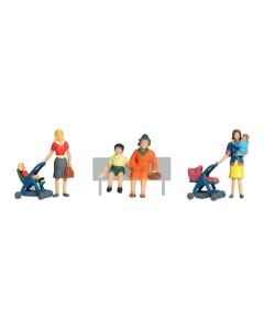 Woodland Scenics HO Figures People # 1830 A1830 Kids at Play for sale online 