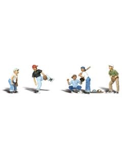 Woodland Scenics A1869 Baseball Players - Scenic Accents(R) -- pkg(5)