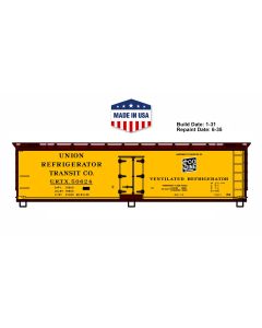 Accurail® 4910 HO Scale Kit, 40ft Wood Reefer, URTX Soo Line #50624