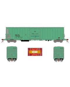 Athearn ATH-1466, N Scale 57ft FGE Mechanical Reefer, BNFE Faded Green #19269