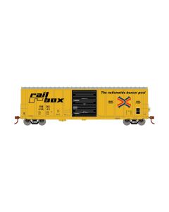 Athearn ATH15963 HO 50ft PS 5277 Boxcar, Railbox #43643