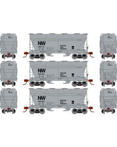 Athearn N ACF 2970 Covered Hopper, Winchester & Western