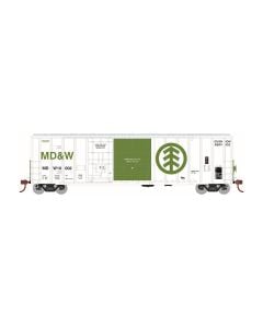 Athearn ATH26742 HO RTR 50ft FMC Combo Door Boxcar, MD&W #10002