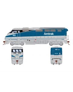 Athearn ATH64627 HO RTR EMD F59PHI, Standard DC, Amtrak #461
