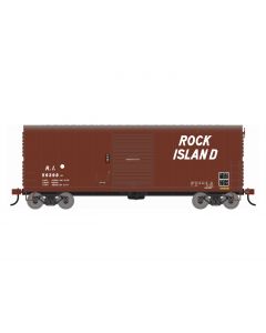 Athearn HO RTR 40ft Modern Boxcar, Rock Island