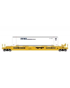 Athearn HO RTR 48ft Husky Stack Well, NWCX