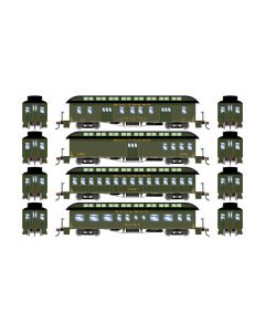 Athearn ATH84841 HO 50ft Old Time Overland Coach, Union Pacific #1200