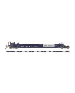 Athearn ATH98926 HO RTR Maxi I Well Cars, RBCX #1002 5-Pack
