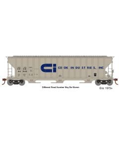 Athearn ATH-1322 HO FMC 4700 Covered Hopper, Cook Industries UTCX #44245