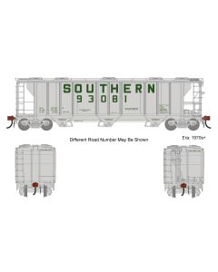 Athearn Genesis ATHG-1276, HO PS-2 2893 3-Bay Covered Hopper, Southern Railway #93081