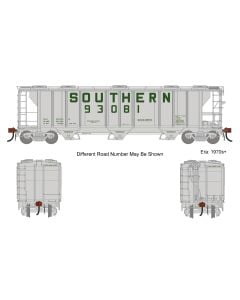 Athearn Genesis ATHG-1278, HO PS-2 2893 3-Bay Covered Hopper, Southern Railway #93300