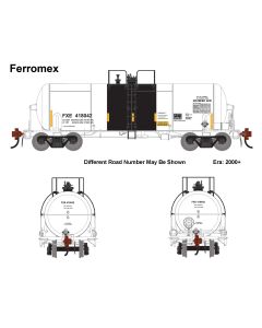 Athearn Genesis ATHG-1430, HO 13K Gallon Acid Tank Car, Ferromex FXE #418042