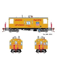 Athearn Genesis ATHG-1448, HO ICC CA-11a Caboose w Lights, UP Madera Flyer #25833