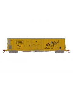 Athearn Genesis HO FGE 57ft Mechanical Reefer, BNFE/Yellow
