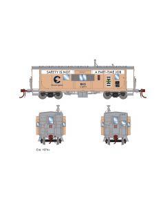 ATHG78350 Athearn Genesis HO ICC C26A Caboose w/DCC Lights & Sound, B&O Chessie System in Gold & Silver #C-3771