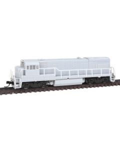 Atlas 40012004, N Scale GE U23B, Gold Series With ESU LokSound DCC, Undecorated, Without Low Nose Headlight w FB-2 Trucks