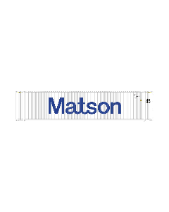 Atlas 20004689 HO 45' Containers, 3 Pack, Matson Set #2