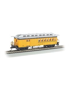 Bachmann 13504, HO Scale Old Time Wood Combine, Silver Series, Durango & Silverton #213 Home Ranch