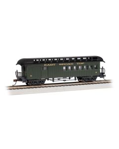 Bachmann 15208, HO Scale Old Time Wood Combine w Clerestory Roof, Silver Series, East Broad Top #18
