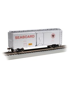 Bachmann 16017, HO Scale PS-1 40 ft. Steel Boxcar, Silver Series, Seaboard Air Line #25255