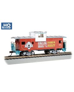 Bachmann 16614, HO Scale Wide Vision Caboose, Ringling Bros. and Barnum & Bailey