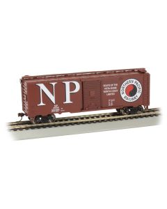 Bachmann 17015, HO Scale PS-1 40 ft. Steel Boxcar, Silver Series, Northern Pacific #27231
