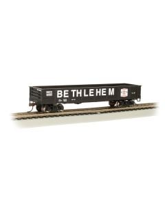 Bachmann 17205, HO Scale 40 ft Gondola, Silver Series, Bethlehem Steel #46550