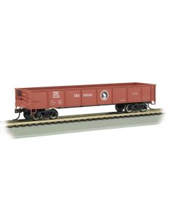 Bachmann 17211, HO Scale 40 ft Gondola, Silver Series, Great Northern #75733