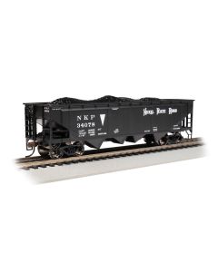 Bachmann 17623, HO Scale 40 ft Quad Hopper, Silver Series, Nickel Plate Road #34078