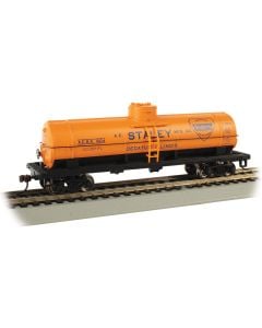 Bachmann 17805, HO Scale 40 ft Single Dome Tank Car, Silver Series, Staley Manufacturing Co. #604