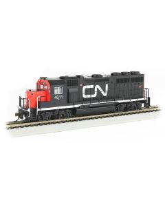 Bachmann 60315, HO Scale EMD GP40 With DCC, CN Early Noodle Logo Scheme #4011
