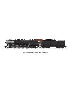 Broadway Limited Imports 6961, HO Northern Pacific A-3 4-8-4 Brass Hybrid, Pre-1947 w Black Boiler, Paragon4 DCC Sound, NP #2665