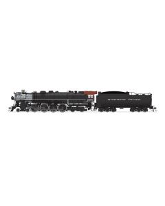 Broadway Limited Imports 6963, HO Northern Pacific A-3 4-8-4 Brass Hybrid, Post-1947 w Black Boiler, Paragon4 DCC Sound, NP #2666