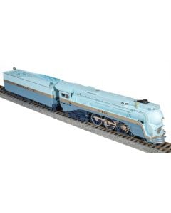Broadway Limited BLI-7351, HO Scale Brass Hybrid ATSF Blue Goose 4-6-4, Paragon4 Sound & DCC, #3460 As Delivered w No Tender #