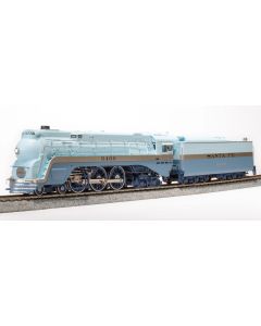 Broadway Limited BLI-7390, HO Scale Brass Hybrid ATSF Blue Goose 4-6-4, Stealth - Std. DC, No Sound, DCC Ready, #3460 As Delivered