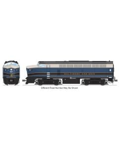 Broadway Limited BLI-7695, HO Scale Baldwin RF-16A, Paragon4 Sound & DCC, B&O #857 As-Delivered