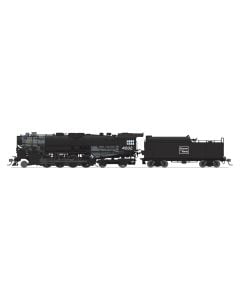 Broadway Limited BLI-7795, HO Scale B&M 2-8-4 Berkshire, 4-axle Tender, Stealth - No Sound, T1a #4016
