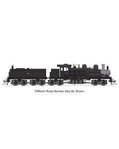 Broadway Limited BLI-7812, HO Scale Class D 4-Truck Shay, Paragon4 Sound & DCC, C&O #8, In Service