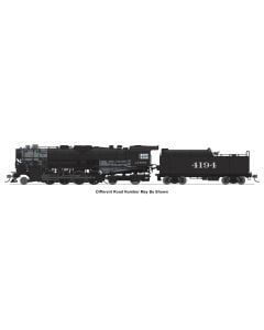 Broadway Limited BLI-7893, HO Scale ATSF T1a 2-8-4 Berkshire, Paragon4 Sound & DCC, #4196 w Disc Main Drivers