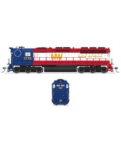 Broadway Limited BLI-7942, HO Scale EMD SD45, Paragon4 Sound & DCC, NW Bicentennial High Hood #1776
