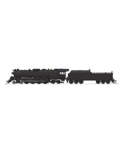Broadway Limited Imports 8251, N Scale Reading T1 4-8-4, Stealth - Std. DC, No Sound, DCC Ready, Unlettered Black Painted