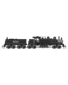 Broadway Limited BLI-8259, HO Scale Class D 4-Truck Shay, Stealth - Std. DC, No Sound, DCC Ready, Carolina & NW #300