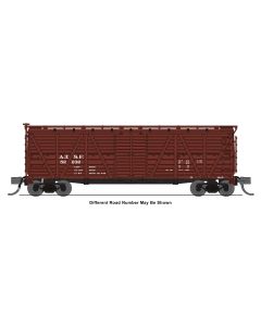 Broadway Limited BLI-8450, N Scale 40ft Wood Stock Car, ATSF #52232, Cattle Sounds
