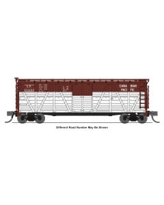 Broadway Limited BLI-8453, N Scale 40ft Wood Stock Car, CP #273155, Cattle Sounds