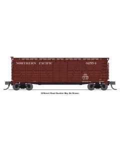 Broadway Limited BLI-8461, N Scale 40ft Wood Stock Car, NP #82719, Mule Sounds