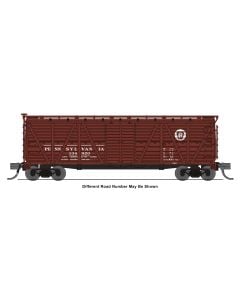Broadway Limited BLI-8485, N Scale K7 40ft Wood Stock Car, PRR, No Sound, 2-Pack