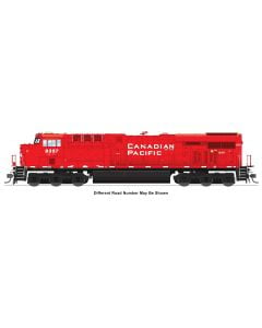 Broadway Limited BLI-8556, HO Scale GE ES44AC, Stealth - Std. DC, CP Action Red #9357